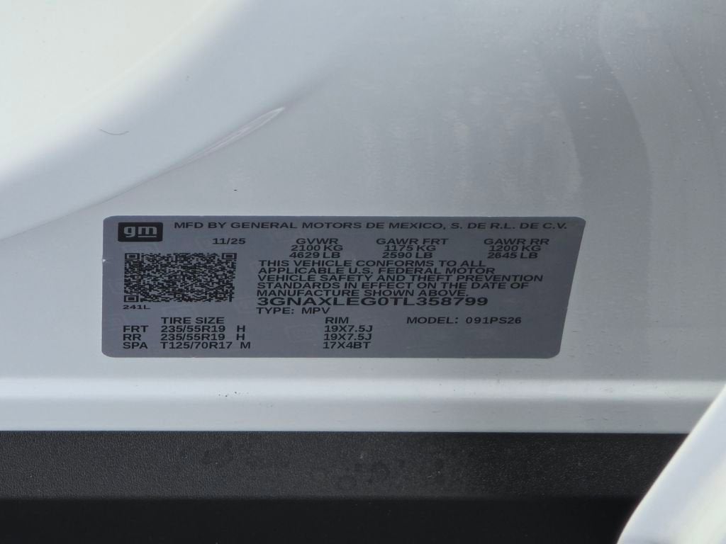 2026 Chevrolet Equinox RS