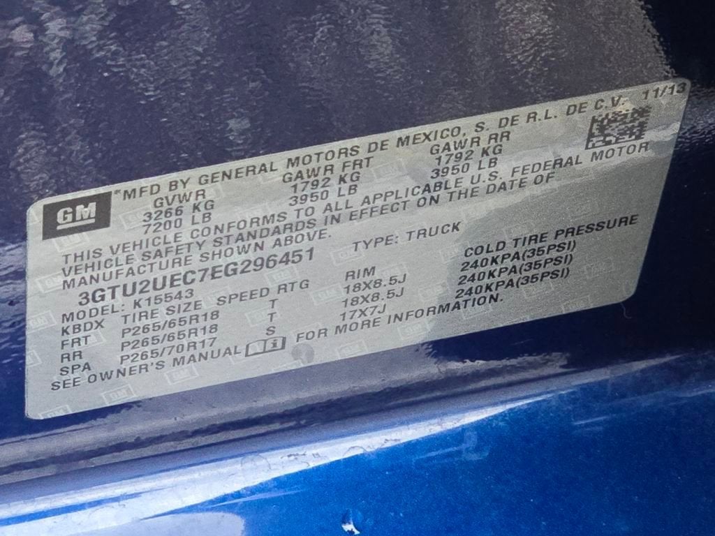 2014 GMC Sierra 1500 SLE