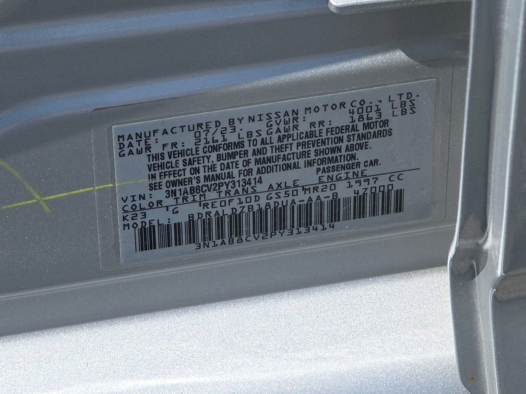2023 Nissan Sentra SV
