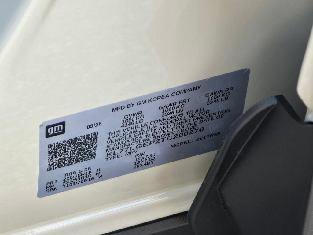 2026 Chevrolet Trax 1RS