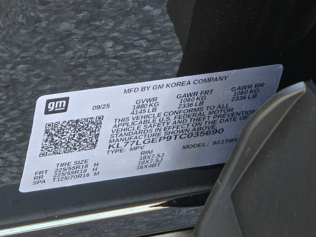 2026 Chevrolet Trax 1RS