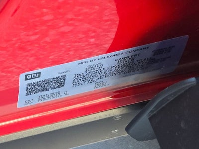 2026 Chevrolet Trax 2RS