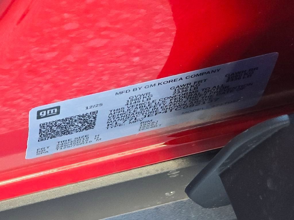 2026 Chevrolet Trax 2RS