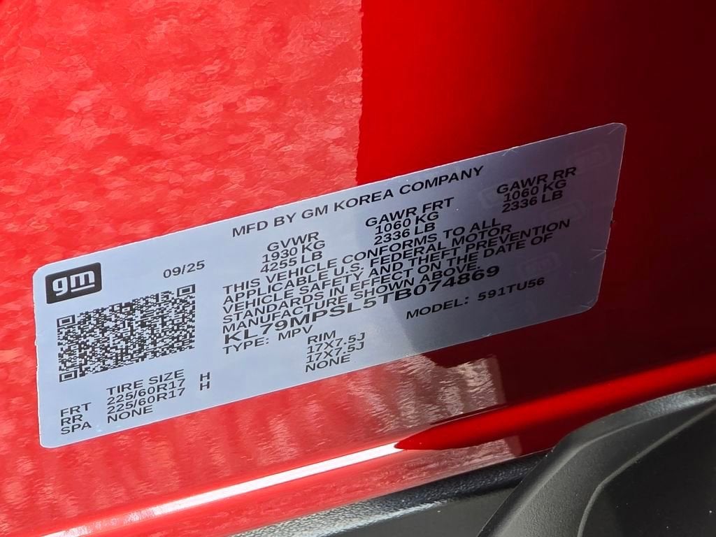 2026 Chevrolet Trailblazer LT