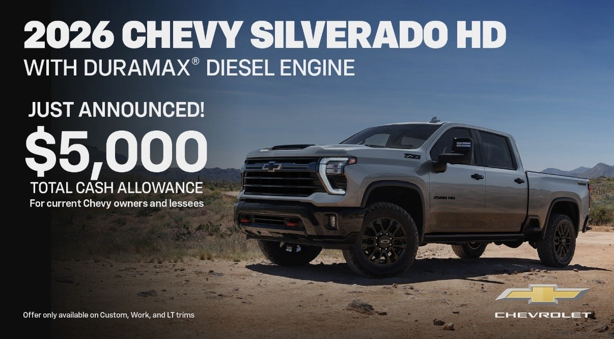 $5000 Off '26 Silverado HD